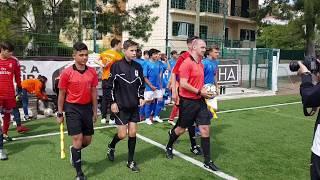 Bobby Madley refereeing at Ibercup 2019