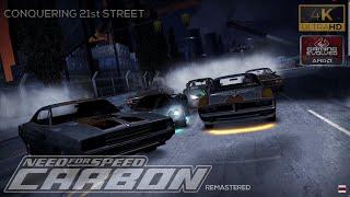 Need For Speed Carbon Remastered 2024 II Conquering 21st Street II 4K 60 FPS