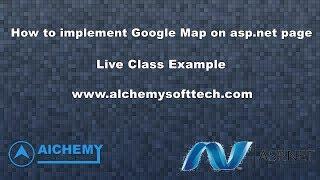 How to put Google Map on asp.net || How to show Google map on asp.net c#