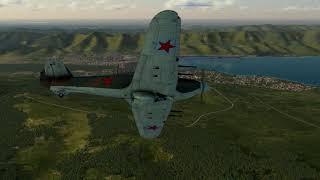 Ил-2 Great Battles | Hurricane Mk.II (Hispano Mk.II)  | Перехват Ju 88 A-4 в районе Новороссийска