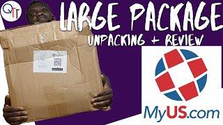 MyUS Large Package Unpacking and Review