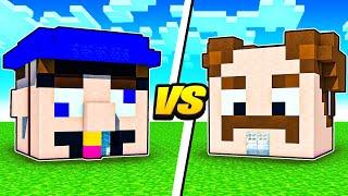 Jeffy vs Marvin ULTIMATE House Battle In Minecraft!