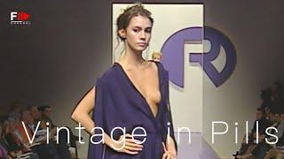 Vintage in Pills ROCHAS Fall 2001 Paris - Fashion Channel