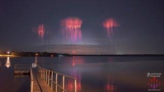 Red Sprite storm 2019 in 4K