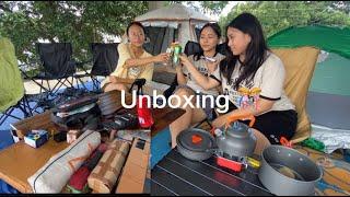 Unboxing Camping Items | Gearing Up for Adventure