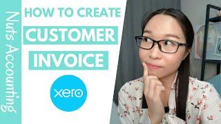 Xero Training - How to create customer invoice for Online Entrepreneurs (2019)