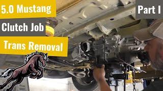 Mustang 5.0 Clutch Job - Part One - Transmission Removal