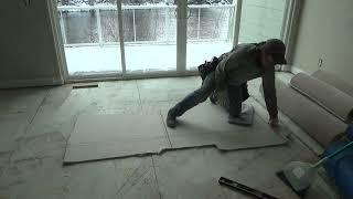 Condo Work in Progress How to Make Floor Mats Out of Old Carpet