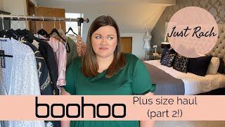 BOOHOO TRY ON HAUL - PLUS SIZE FASHION JULY 2021 PART 2! | Hit or miss?! | Just Rach 