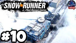 Part 10 - SNOWRUNNER 2024 Gameplay on PlayStation 4 Fat #snowrunner