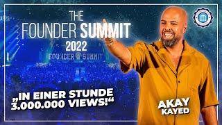 Akay Kayed über seinen Weg zum erfolgreichen Agentur Inhaber! - Founder Summit 2022