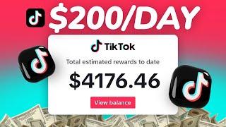 Best Way To Make $200 A Day With TikTok Creativity Program As A Beginner!