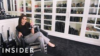 Champagne Doorbell Closet In LA | Bonkers Closets