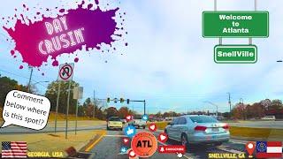 Snellville #dashcam #travel #atlanta #georgia #usa #explore #fyp #roadtrip #snellville #city #views