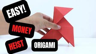 How to Make Professor's Origami Bird | Money Heist | EASY Tutorial w/ Narration for Beginners