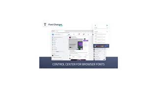 Font changer plus Chrome extension - Control center for browser fonts