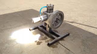 Solar Stirling Engine | GTU Mechanical Project