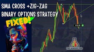 Binary Trading Strategy Review: I Fixed The SMA Cross + ZigZag Binary Options Strategy!