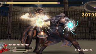 gene vs double god hand (low health 1 hit) challenge fighting ring