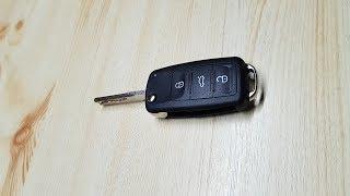 VW Audi Seat Skoda. Klappschlüssel reparatur. Cover tauschen. Schlüssel abgegriffen oder defekt.