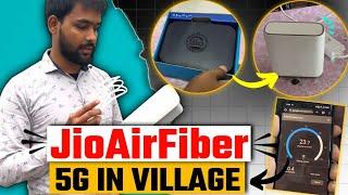 Finally JioAirFiber 5G Lag Gaya ️ Fastest Wireless Fiber For Village | JioAirFiber 5G Installation