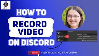 Using Discord to record videos 2024 : easy & quick tutorial 2024 [New Method]