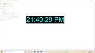Make a Digital Clock Using Python || #pythonforbeginners #python #programming #coding #tkinter #code