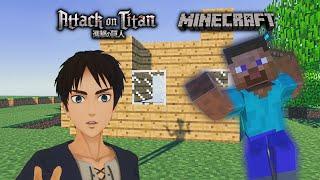 If Eren was in Minecraft (AOT VR)