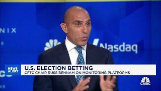 CFTC Chair Russ Behnam on U.S. election betting: We don't want to commoditize elections