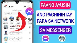 Paano Ayusin Ang Paghihintay Para Network Sa Messenger (2023) || Messenger Internet Connection Error