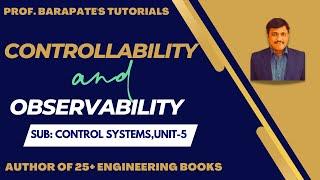 CONTROLLABILITY AND OBSERVABILITY