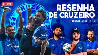 RESENHA DE CRUZEIRO - AO VIVO - PRIMEIRO PROGRAMA DE 2025!