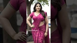 4k Ai Art Indian Lookbook Girl - 128 #ailookbook #saree #ytshorts #fashion