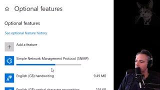 Install SNMP Agent on Windows 10