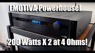 First Review:  EMOTIVA BAS-X TA2 Integrated Amp!