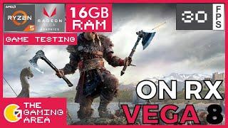 Assassin's Creed Valhalla Benchmarks Vega 8 (30 FPS)