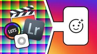 Turn any preset or LUT into instagram effects. Spark AR tutorial