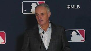 Baseball Commissioner Rob Manfred discusses vote on A's relocation to Las Vegas