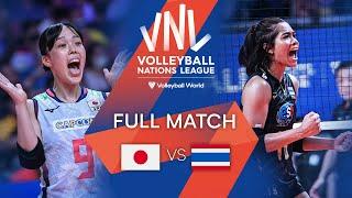  JPN vs   THA - Full Match | Preliminary Phase | Women's VNL 2022