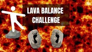 Lava Balance Challenge - Virtual Fitness Workout (Get Active Games)