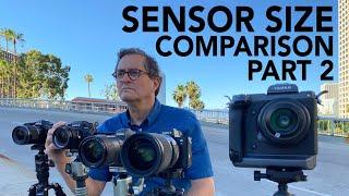 Does Sensor Size REALLY Matter? Camera Sensor Size Comparison - Part Two