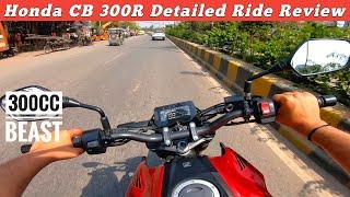 2024 Honda CB 300R Ride Review | Gear Challenge | 300cc Beast  |