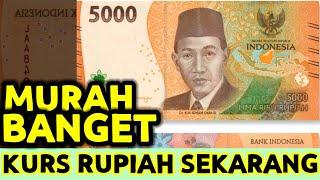 HARI INI INFO KURS DOLAR KE RUPIAH HASILNYA TURUN BANGET TKI MULAI RUGI TRANSFER/TUKAR UANG