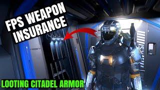 FPS Weapons Insurance Explained + Epic Citadel Armor Loot on Monox!