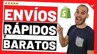 APRENDE cómo USAR y CONFIGURAR los ENVÍOS que te da SHOPIFY  (DHL, USPS, UPS) Envios Rápidos !!!