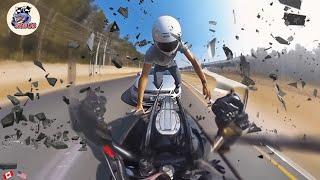 BIKERS' WORST NIGHTMARES COME TRUE - Crazy Motorcycle Crashes#2.