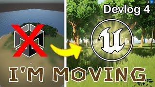 MOVING my indie game from UNITY to UNREAL ENGINE! | Firerock Devlog 4