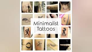 aesthetic minimalist tattoo for men and women/tattoo ideas