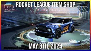 BLACK FENNEC STILL HERE! Rocket League Item Shop (May 8th, 2024)