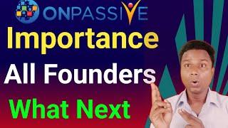 Onpassive Important Update | Ash Sir Update | Onpassive Website Update | O-Connect Products